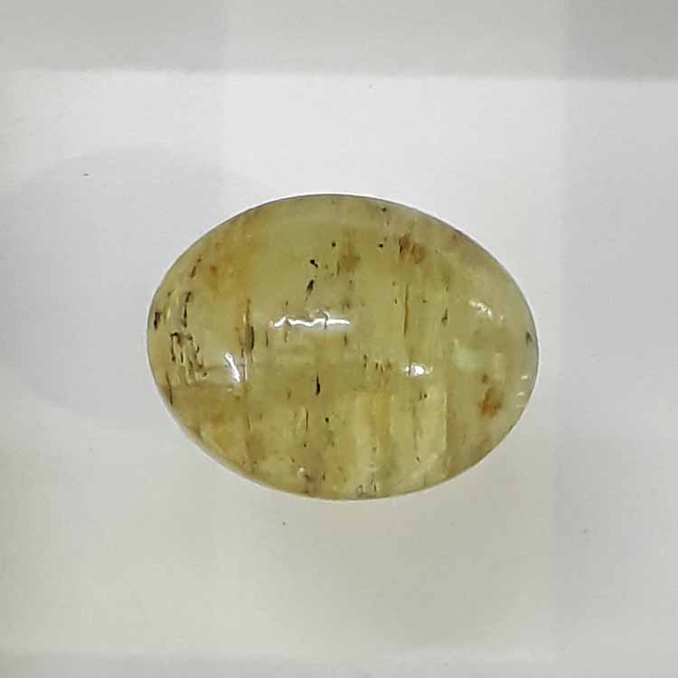 6.22 Ratti Natural Apatite Cat^s Eye with Govt. Lab certified-(1100)