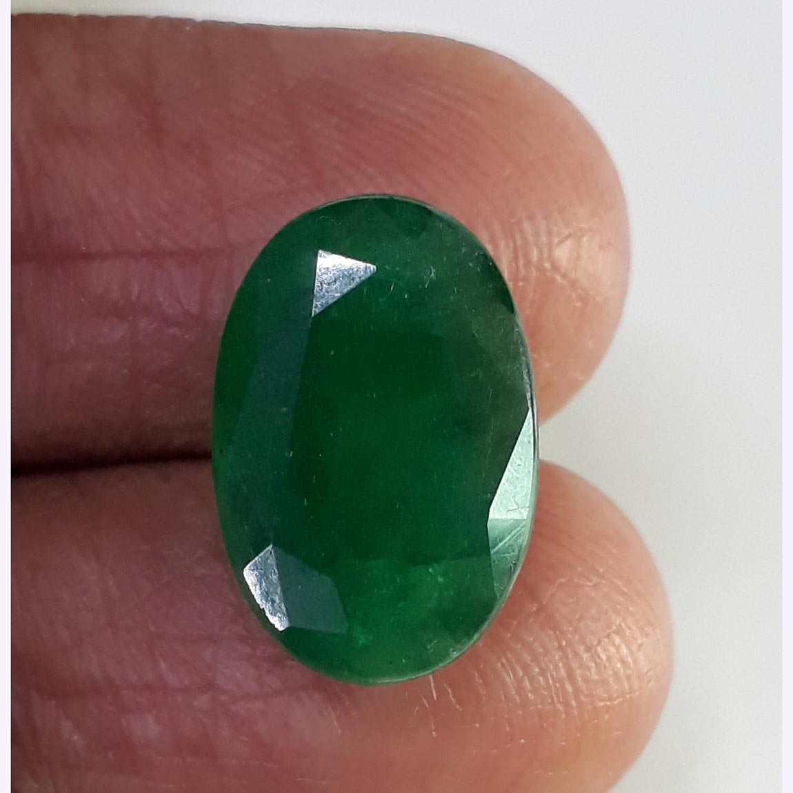 8.68 Ratti Natural Emerald with Govt Lab Certified-(6771)