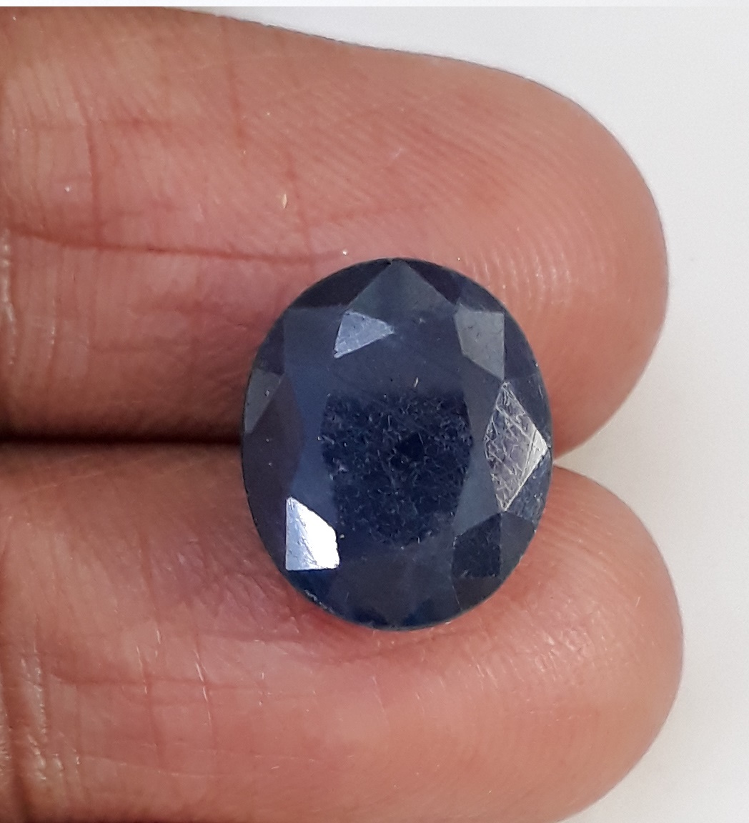 8.80 Natural Blue Sapphire With Govt.Lab Certificate-(1100)