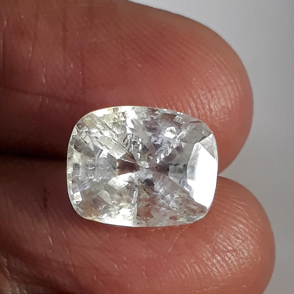 6.96 Ratti Yellow Sapphire with Govt Lab Certificate-23310