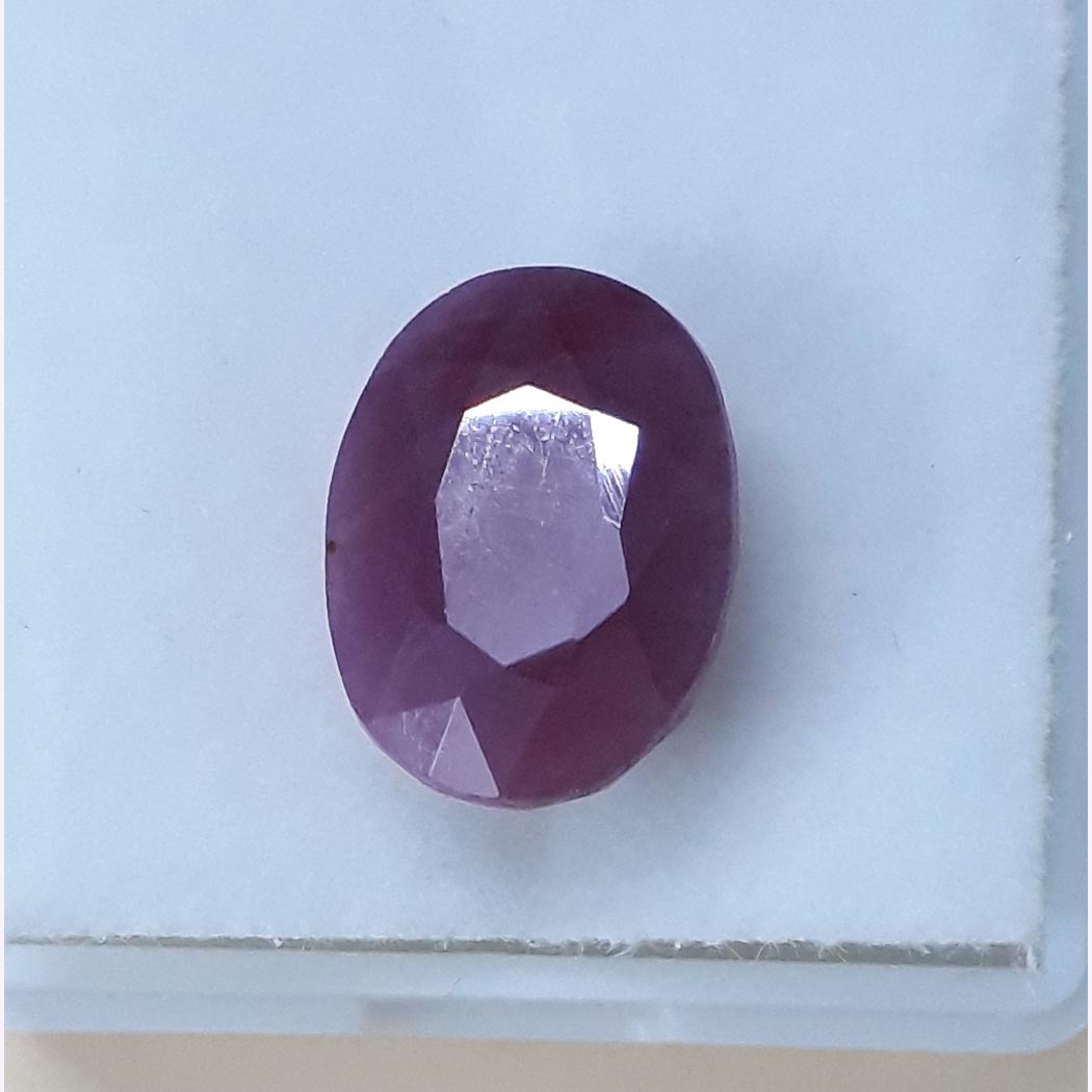 7.40 Carat Natural New Burma Ruby with Govt. Lab Certificate
