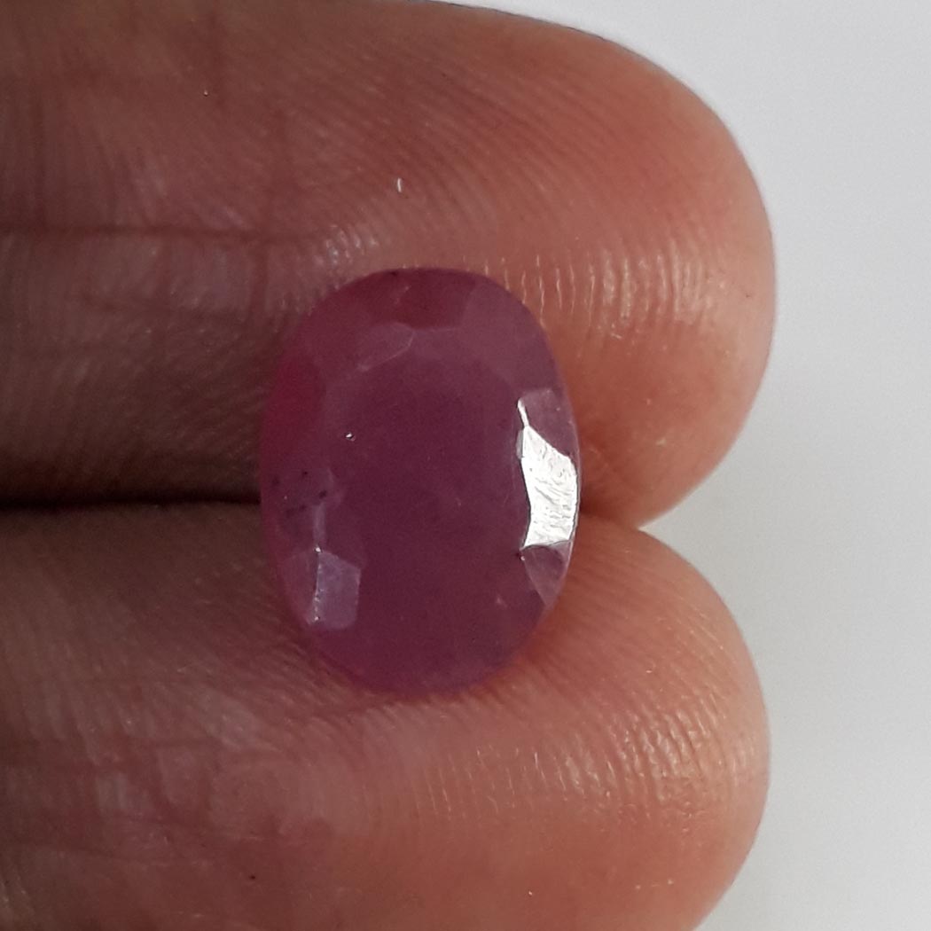 3.56 Ratti Natural New Burma Ruby with Govt. Lab Certificate