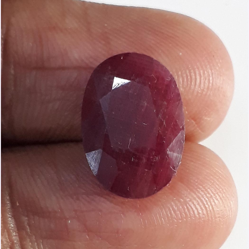 8.48 Ratti Natural New Burma Ruby with Govt. Lab Certificate