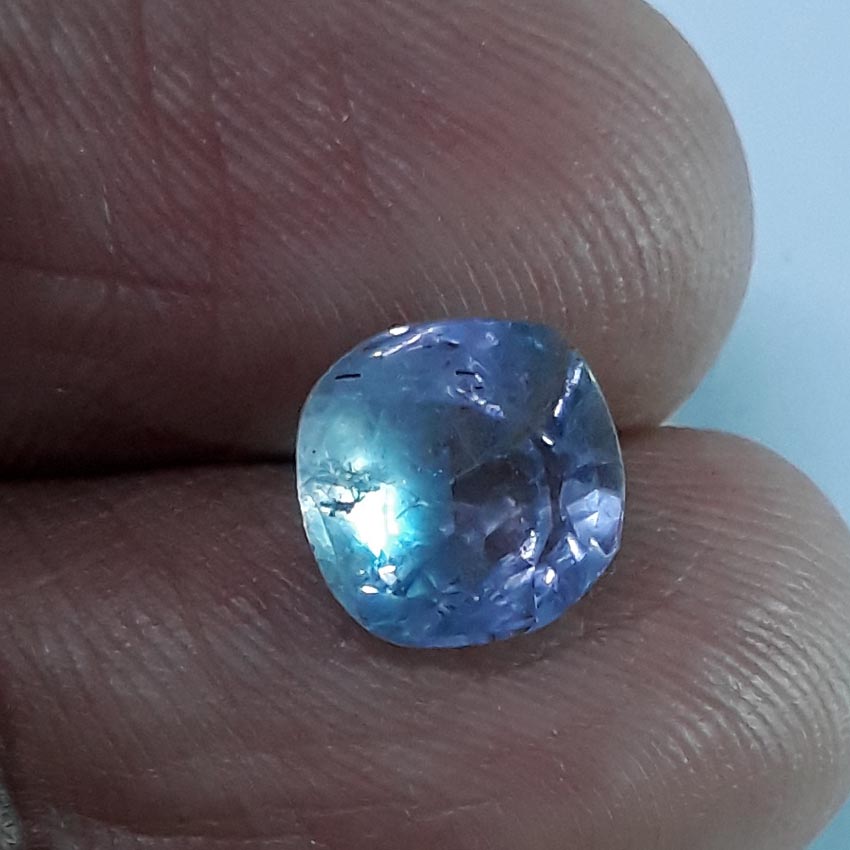 3.24 Ratti Natural Blue Sapphire With Govt Lab Certified