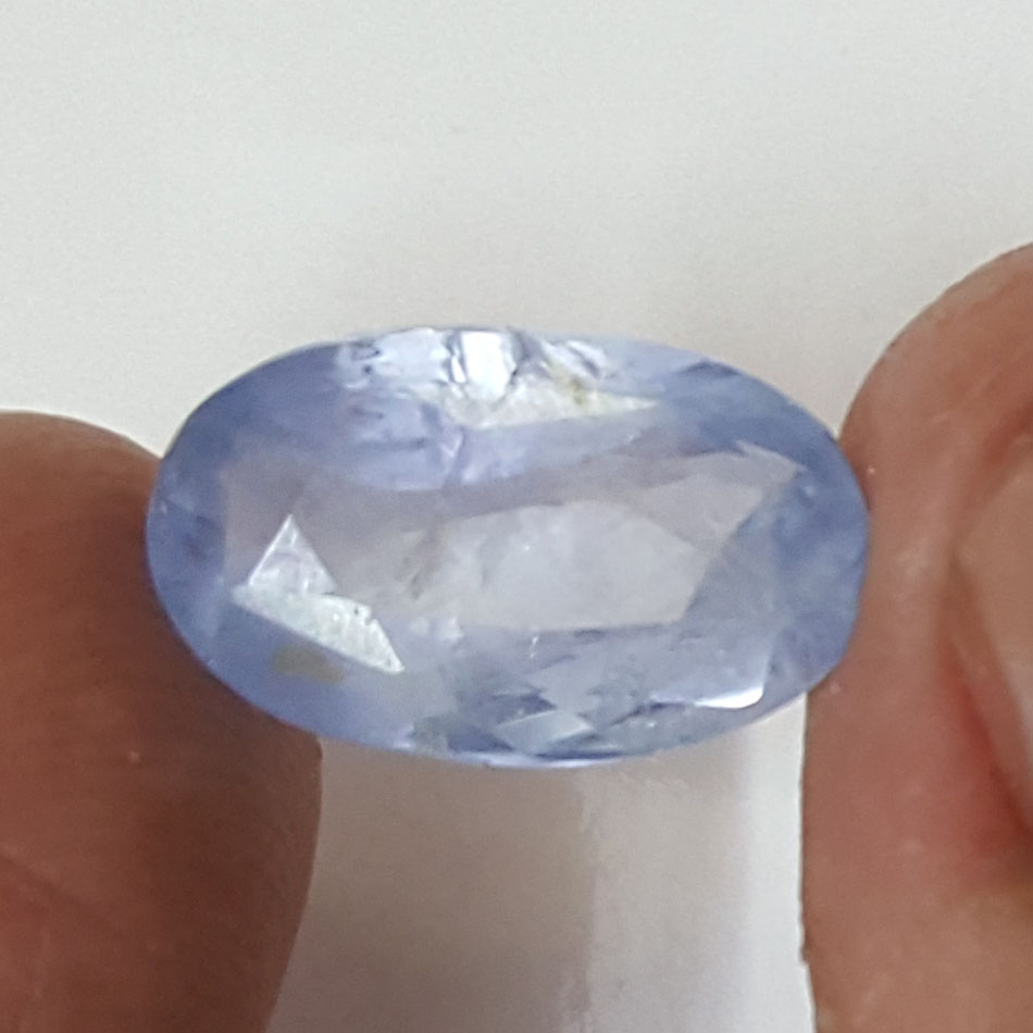 5.41 Ratti Natural Blue Sapphire With Govt.Lab certificate-(6771)