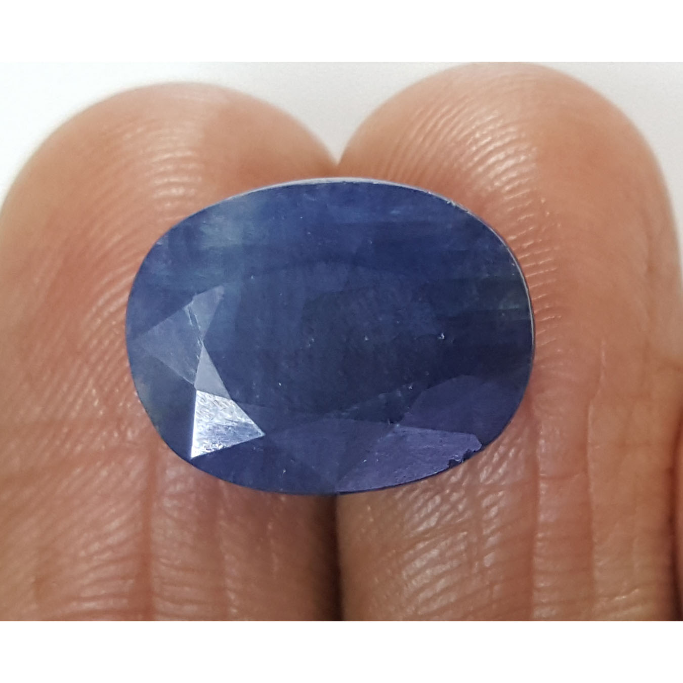11.76 Ratti Natural Blue Sapphire With Govt Lab Certified-(2331)