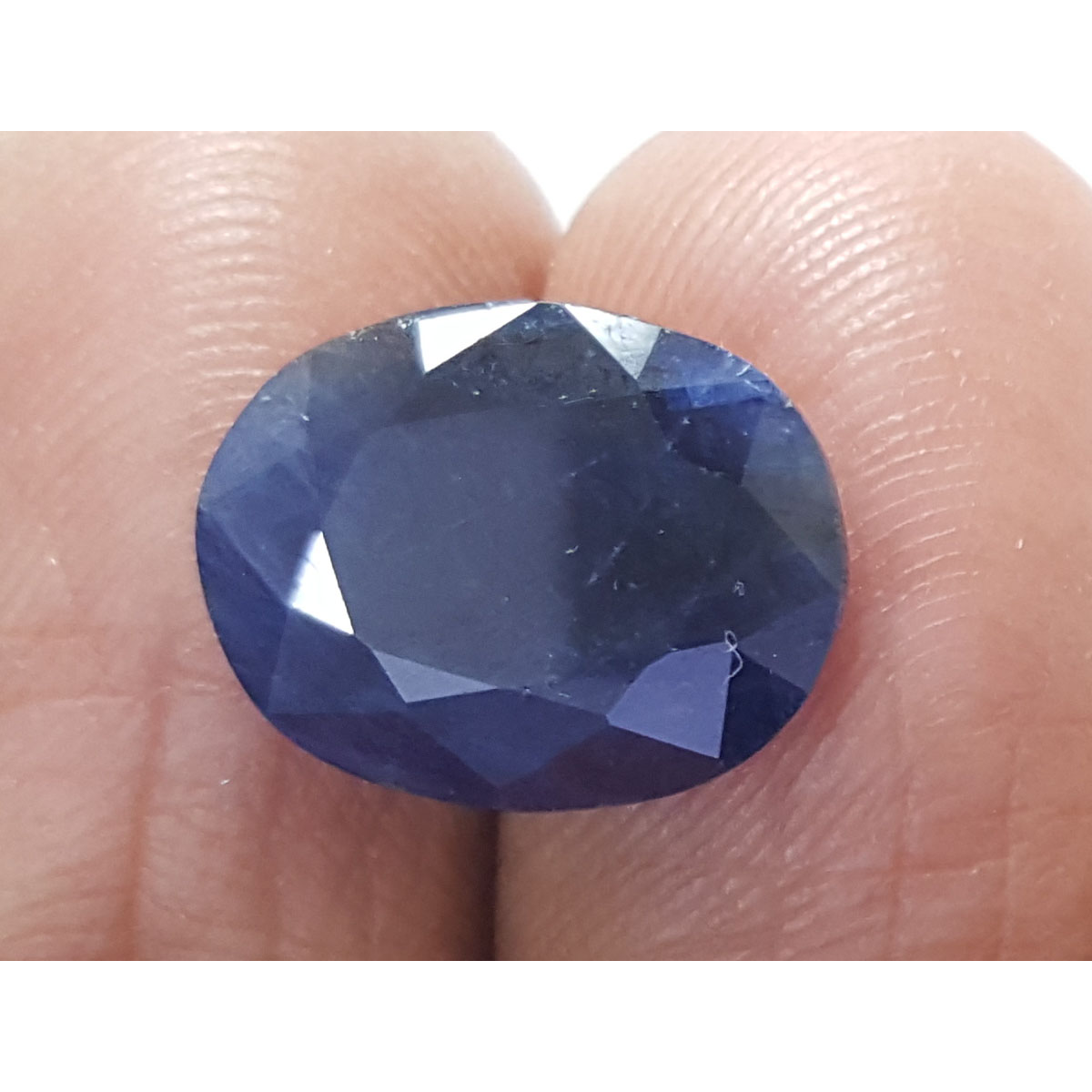 6.86 Ratti Natural Blue Sapphire With Govt Lab Certified-(2331)