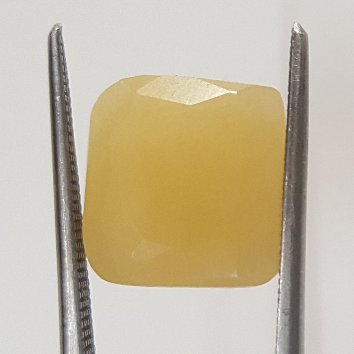 10.09 Ratti Natural Yellow Sapphire With Govt Lab Certificate-(1221)