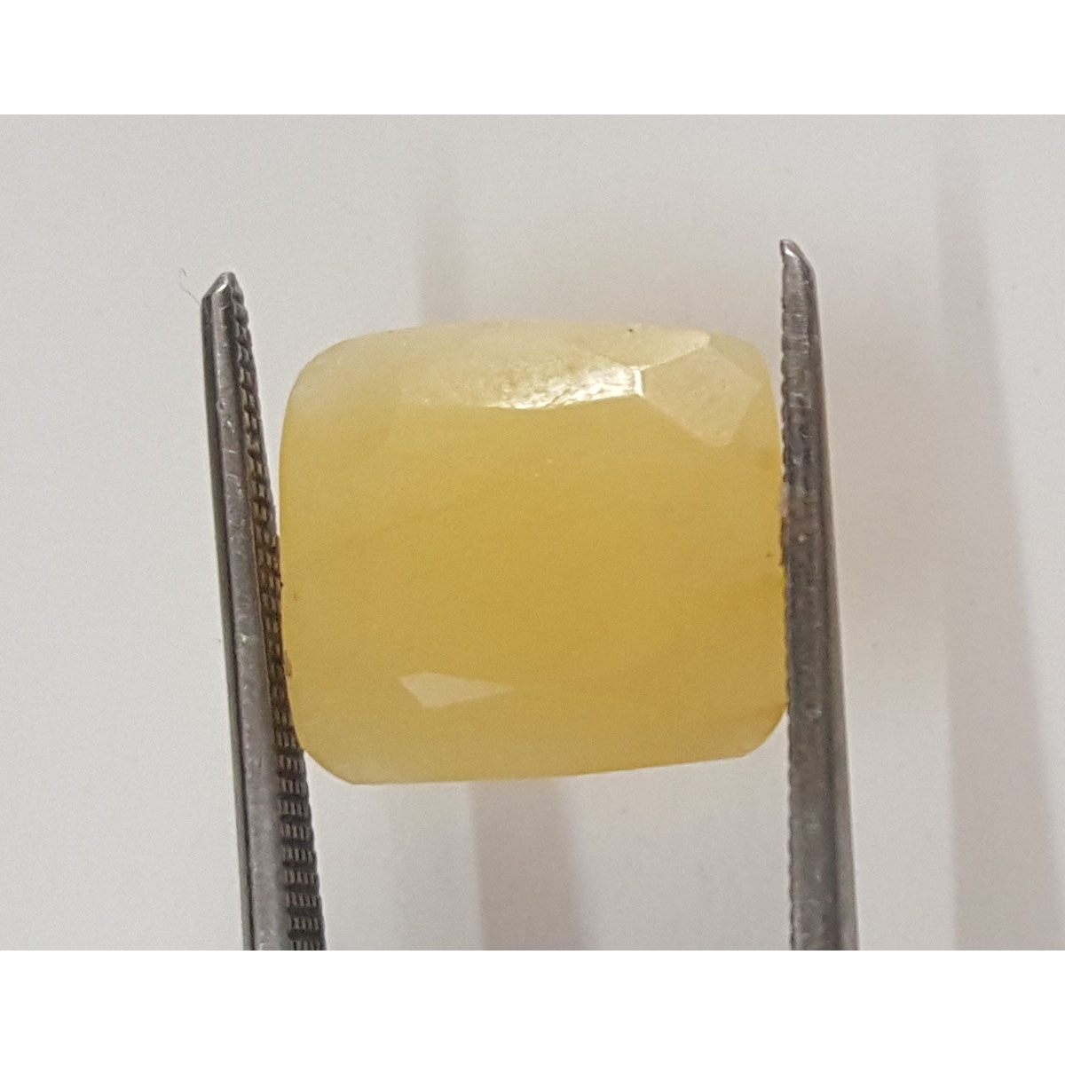 13.32 Ratti Natural Yellow Sapphire With Govt Lab Certificate-(1221)