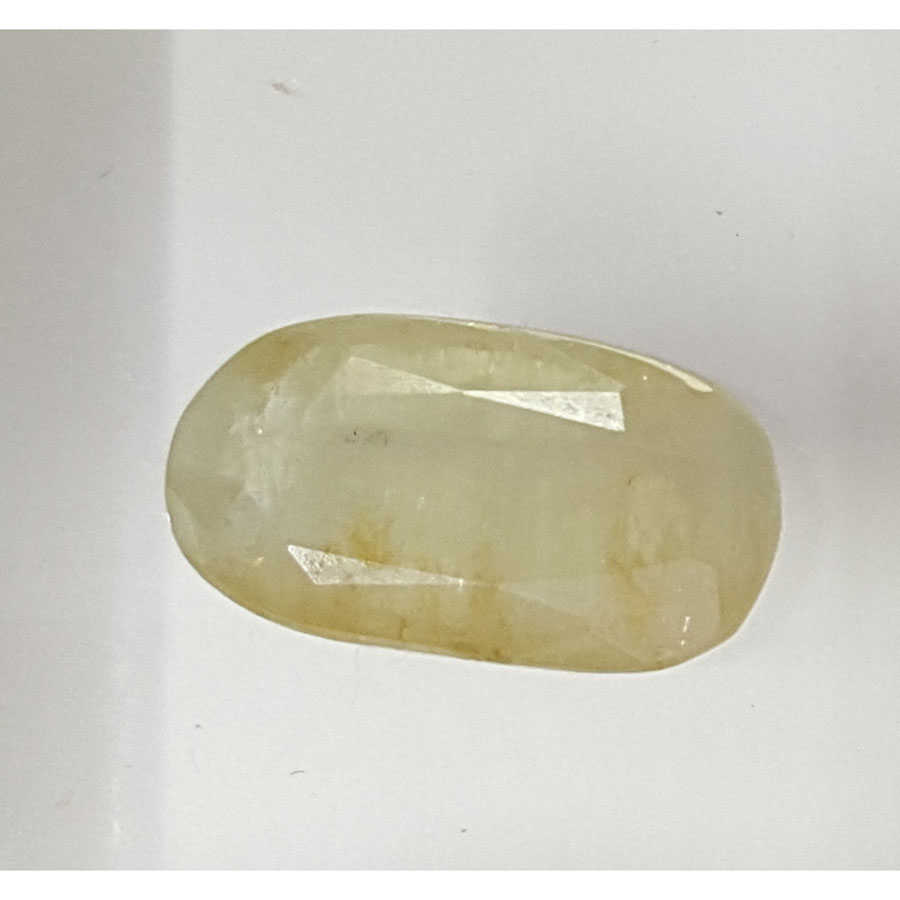 5.16 Ratti Natural Yellow Sapphire With Govt Lab Certificate-(2331)