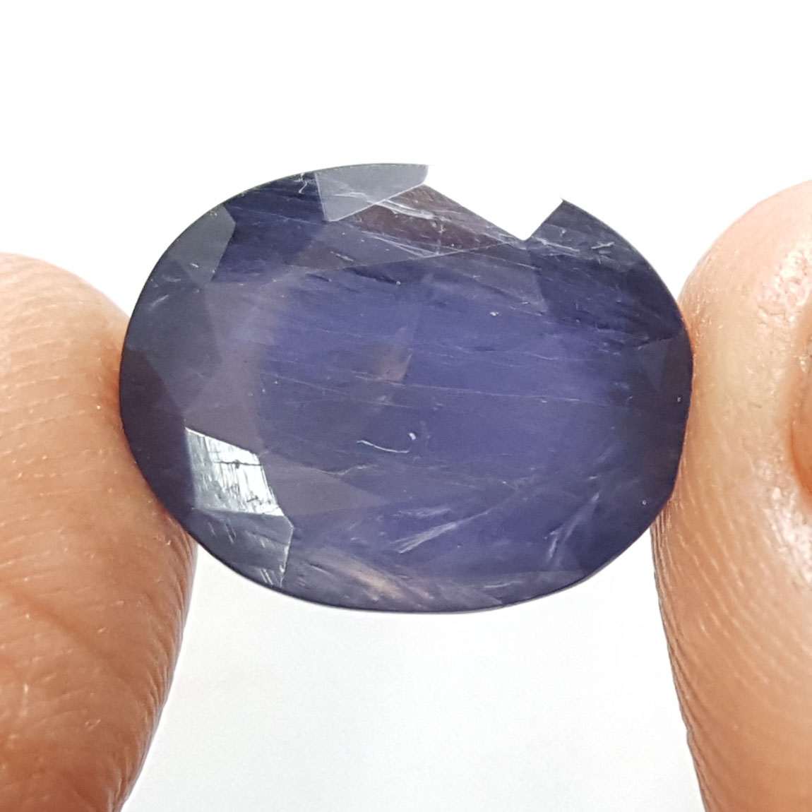 8.52 Ratti Natural Iolite With Govt. Lab Certificate-(610)
