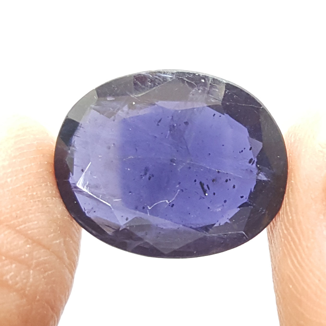 8.58 Ratti Natural Iolite With Govt. Lab Certificate-(1221)