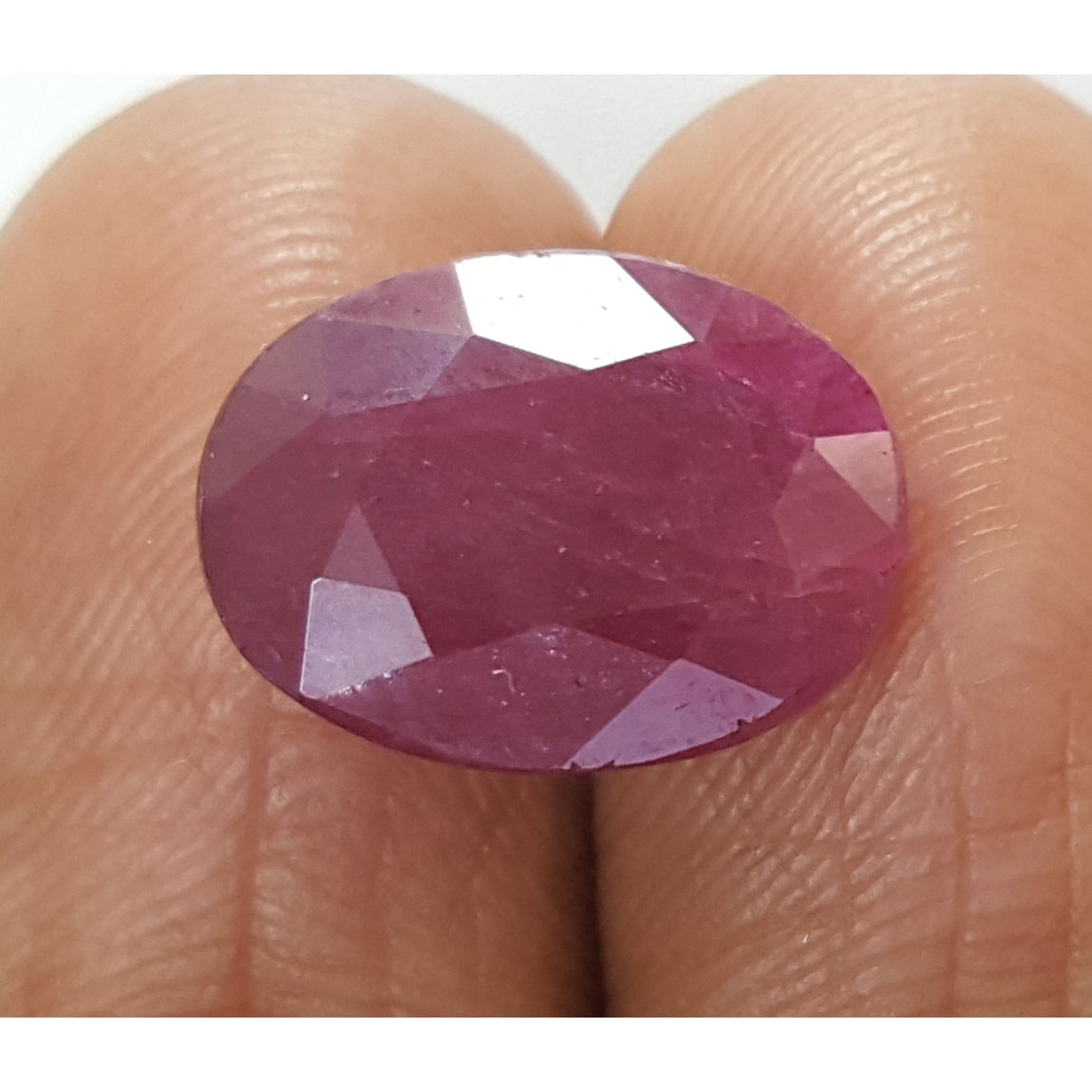 8.43 Ratti Natural New Burma Ruby with Govt. Lab Certificate-(3441)