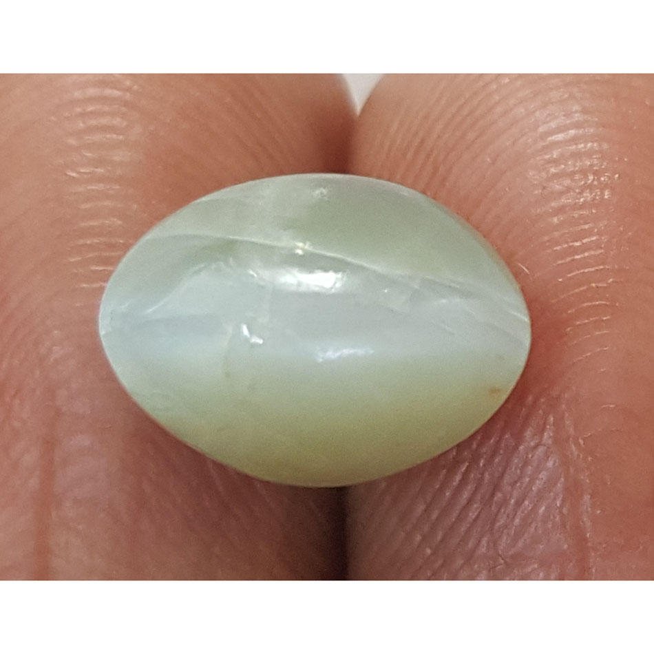 7.48 Ratti Natural Chrysoberyl Cat^s Eye With Govt. Lab Certificate-(6771)