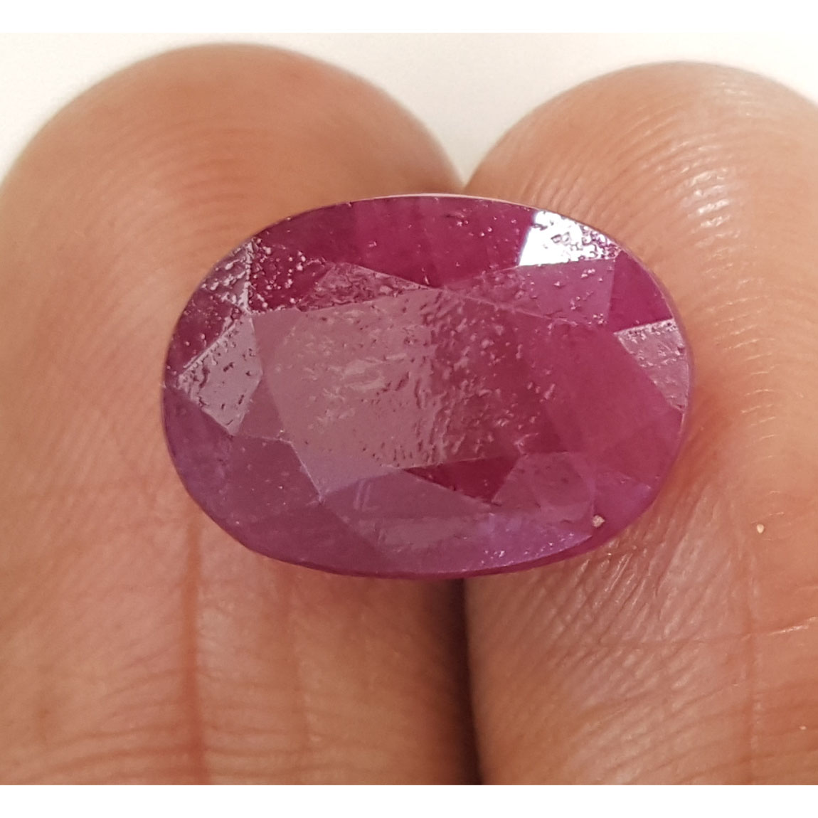 9.32 Ratti Natural Indian Ruby with Govt. Lab Certificate-(1221))