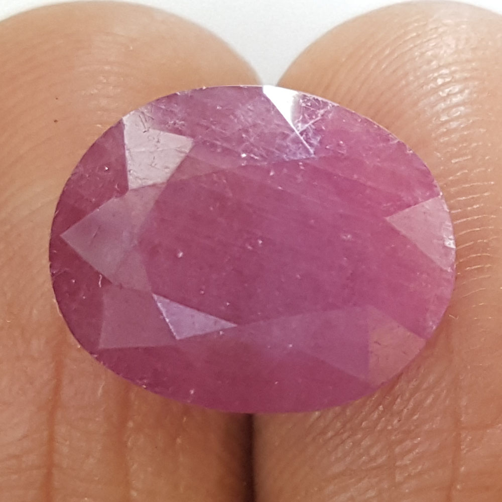 12.34 Ratti Natural New Burma Ruby with Govt. Lab Certificate-(3441)