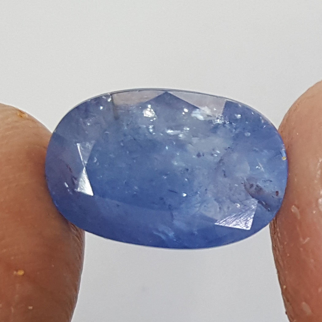 7.34 Ratti Natural Blue Sapphire With Govt Lab Certified-(4551)