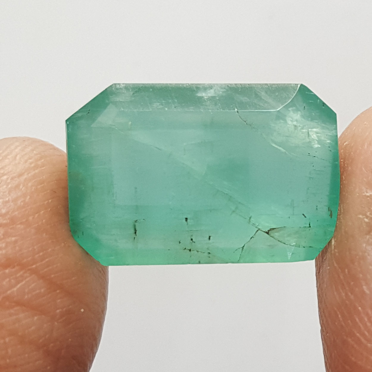 9.09 Ratti Natural Emerald with Govt Lab Certified-(8991)