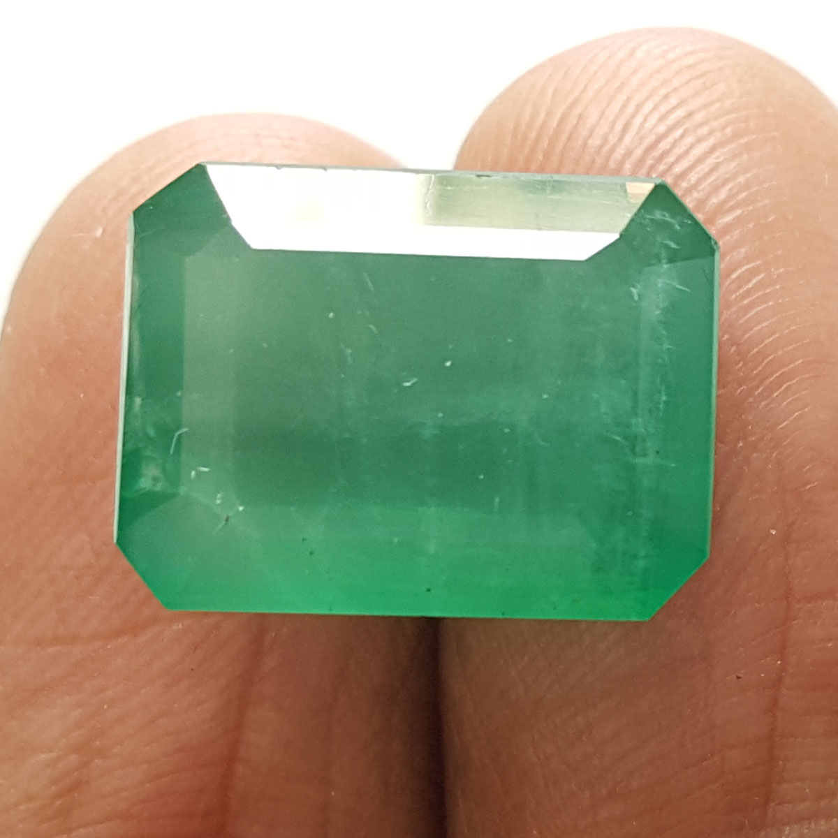 13.78 Ratti Natural Emerald with Govt Lab Certified-(8991)
