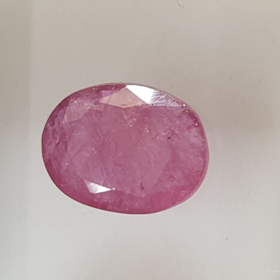 5.04 Ratti Natural Mozambique Ruby with Govt. Lab Certificate-(56610)