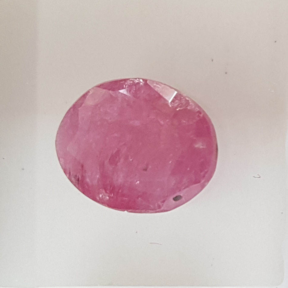 4.18 Ratti Natural Mozambique Ruby with Govt. Lab Certificate-(23310)