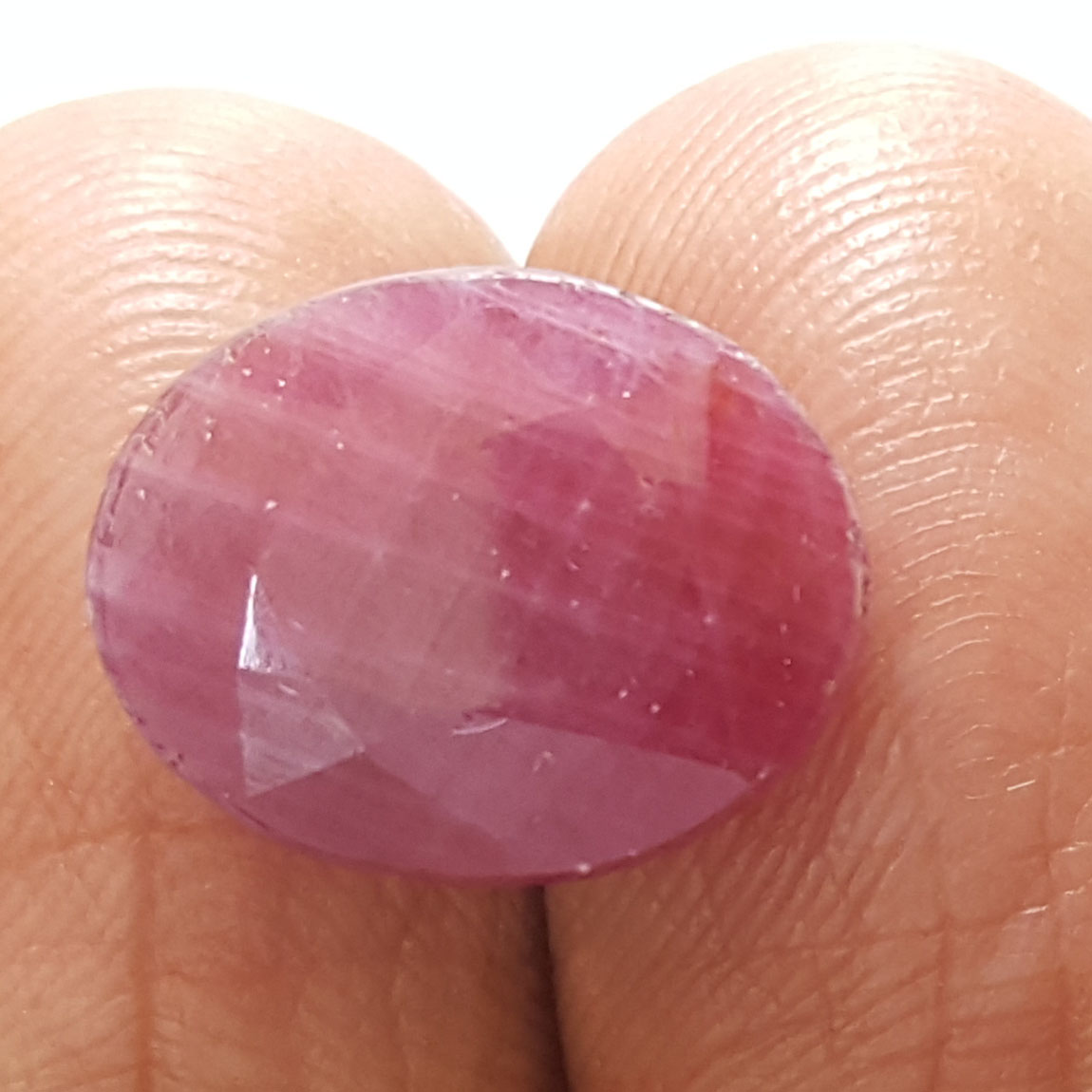 8.13 Ratti Natural Indian Ruby with Govt. Lab Certificate-(1221))