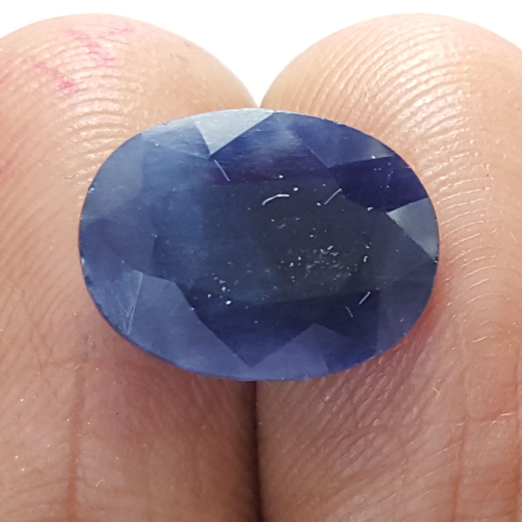 6.87 Ratti Natural Blue Sapphire with Govt Lab Certificate-(2331)