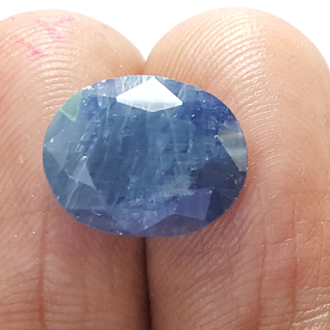 7.76 Ratti Natural Blue Sapphire with Govt Lab Certificate-(2331)