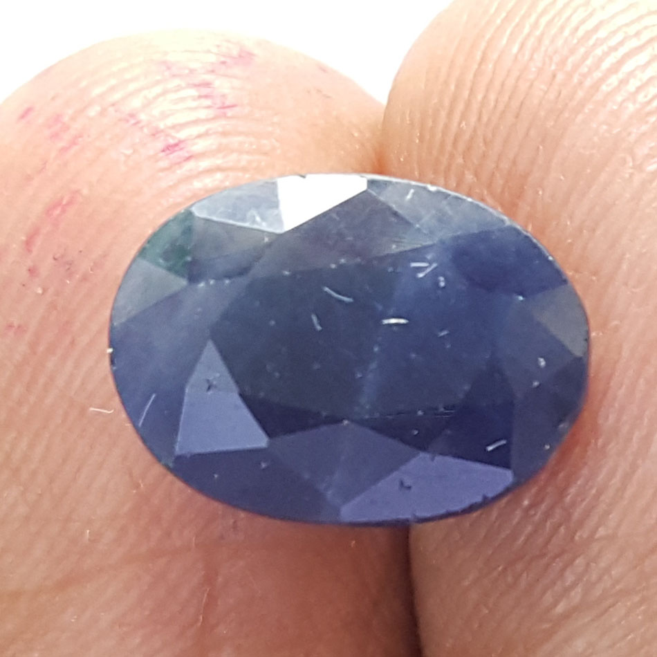 5.72 Ratti Natural Blue Sapphire with Govt Lab Certificate-(2331)