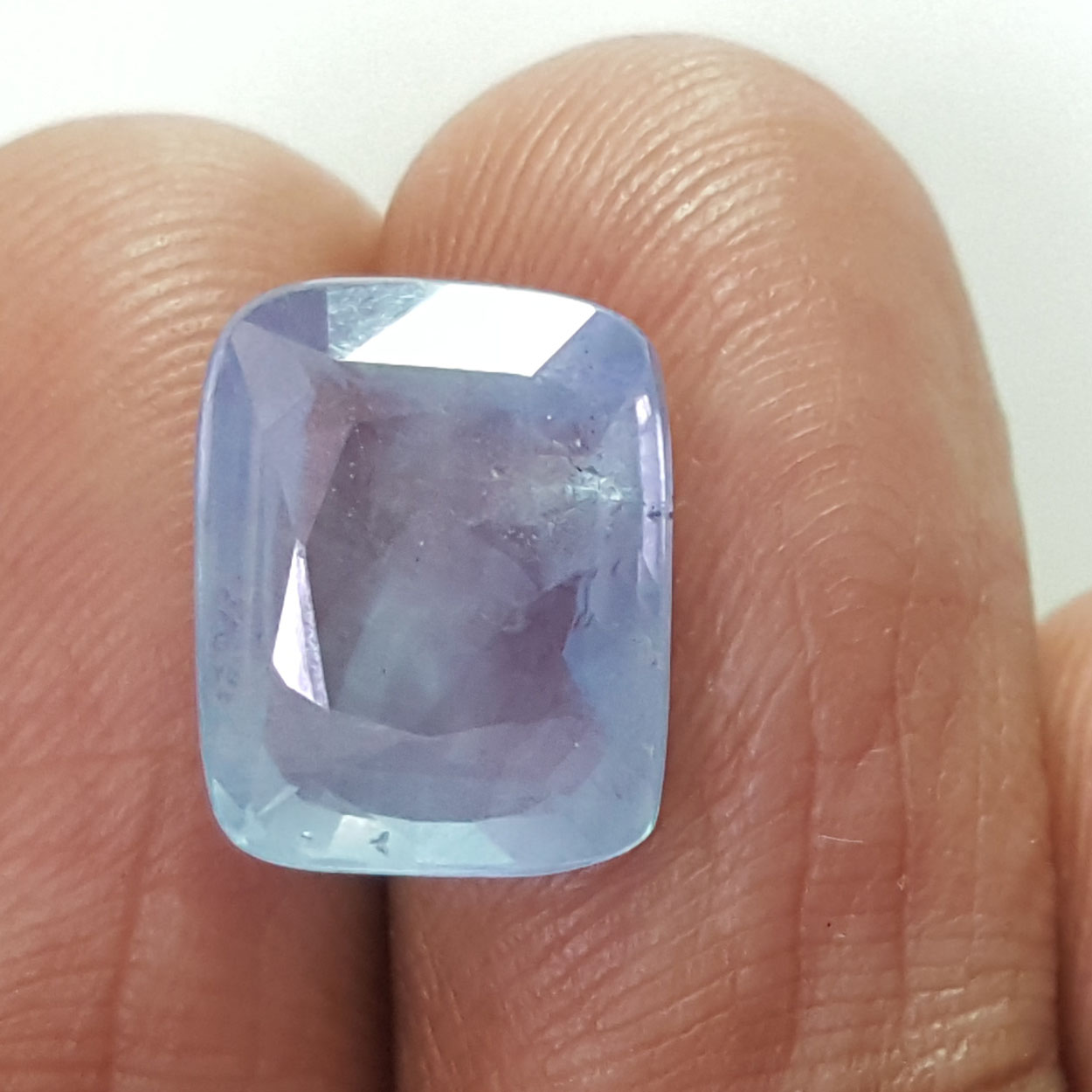 7.26 Ratti Natural Blue Sapphire with Govt Lab Certificate-(12210)