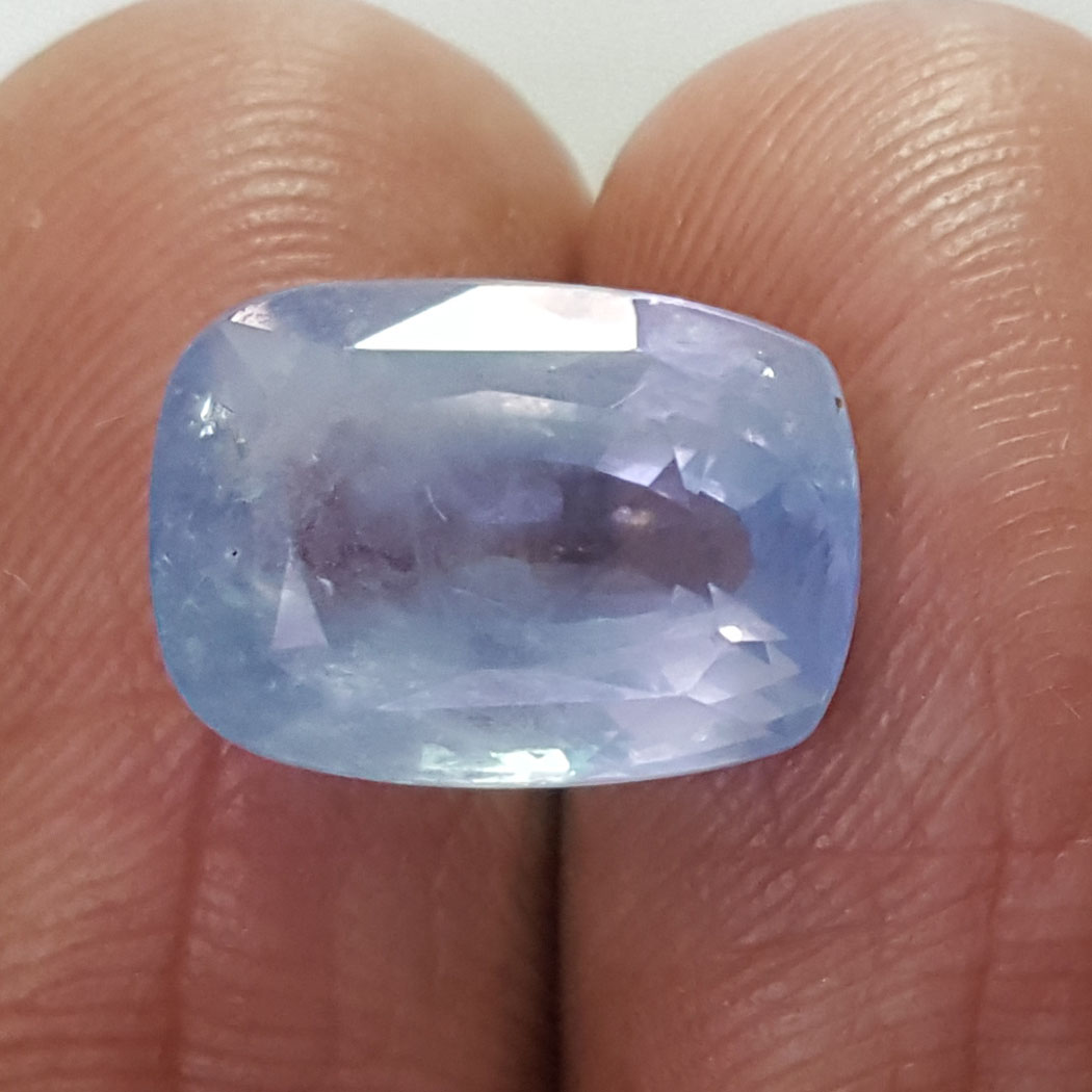 7.80 Ratti Natural Blue Sapphire with Govt Lab Certificate-(12210)