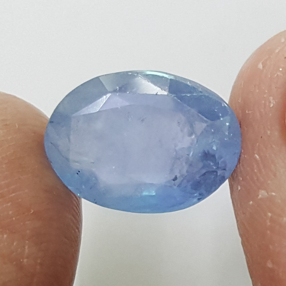 6.48 Ratti Natural Blue Sapphire with Govt Lab Certificate-(4551)
