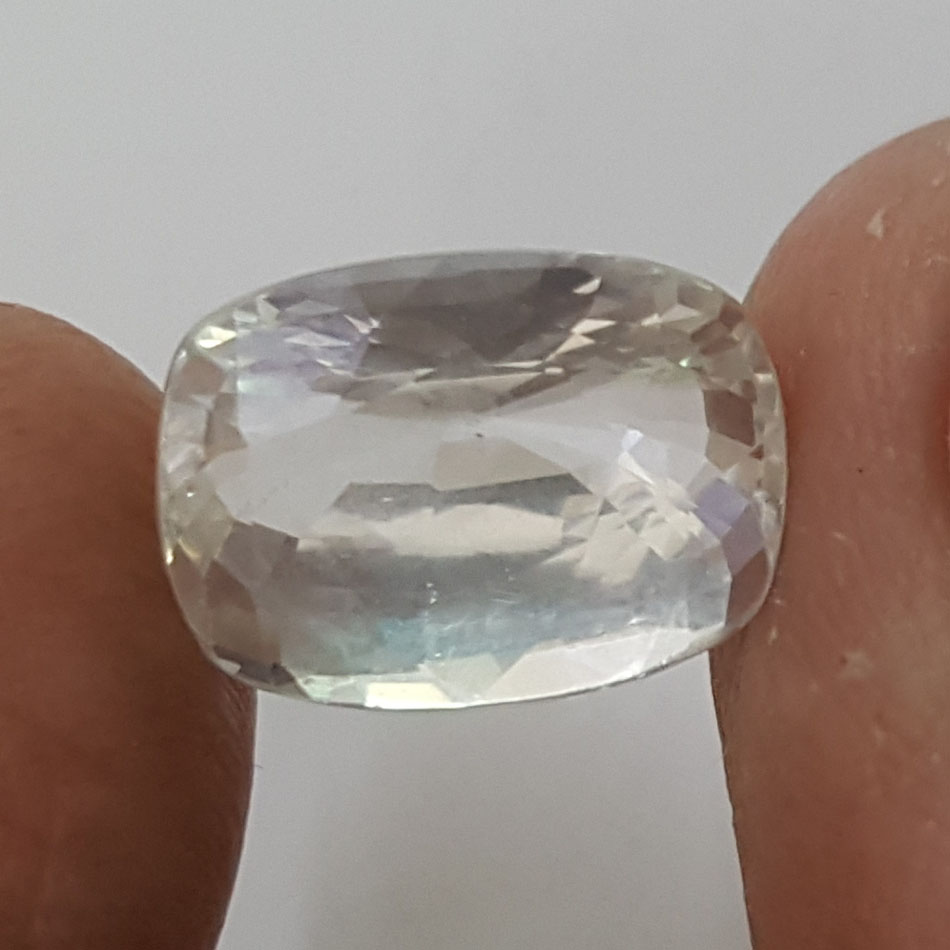 5.82 Ratti Natural Yellow Sapphire With Govt Lab Certificate-(23310)