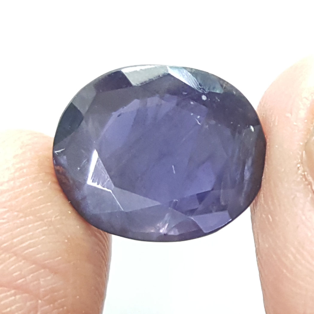 6.79 Ratti Natural Iolite With Govt. Lab Certificate-(610)