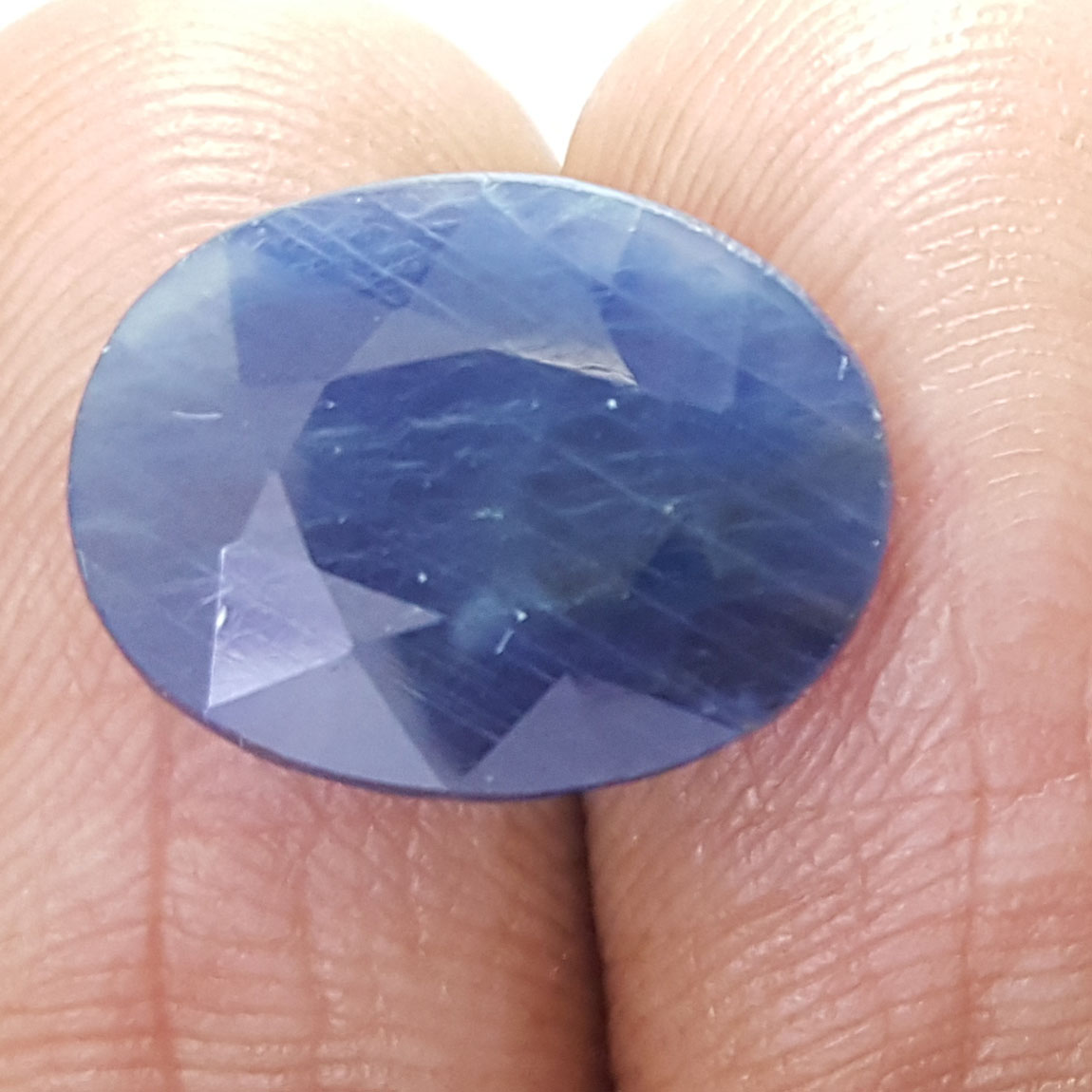 7.03 Ratti Natural Blue Sapphire with Govt Lab Certificate-(2331)