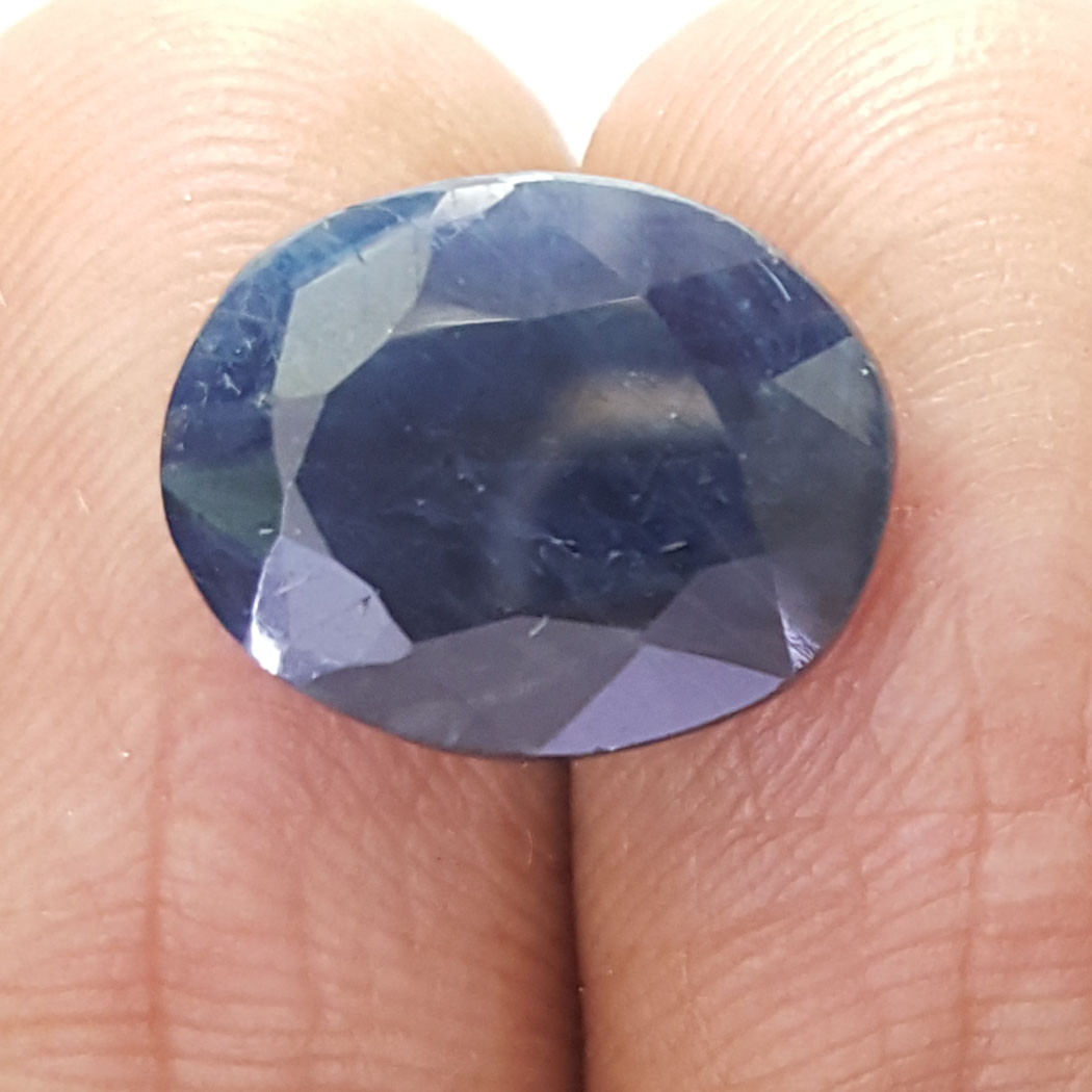 8.53 Ratti Natural Blue Sapphire with Govt Lab Certificate-(2331)