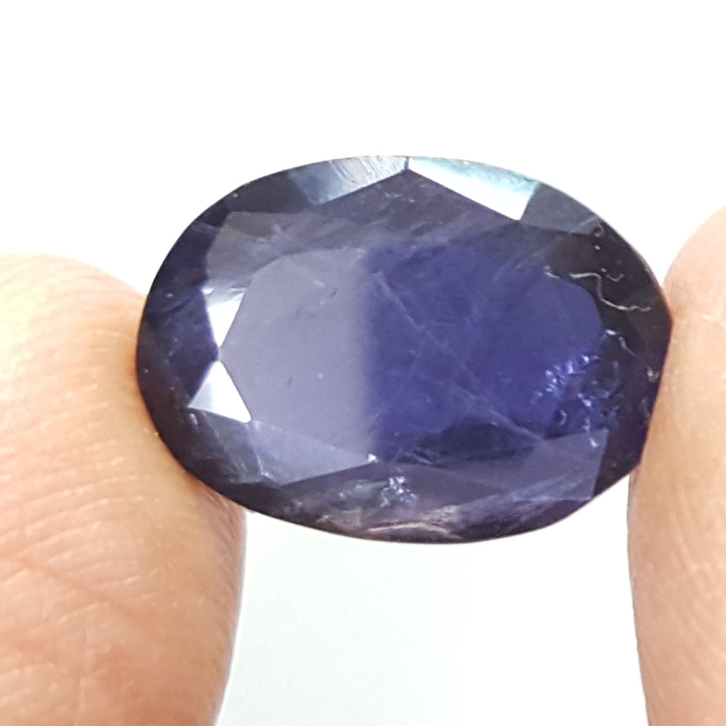 6.38 Ratti Natural Iolite With Govt. Lab Certificate-(1221)