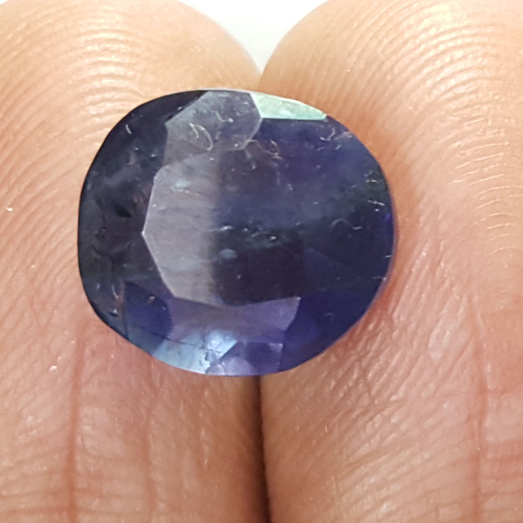4.60 Ratti Natural Iolite With Govt. Lab Certificate-(1221)