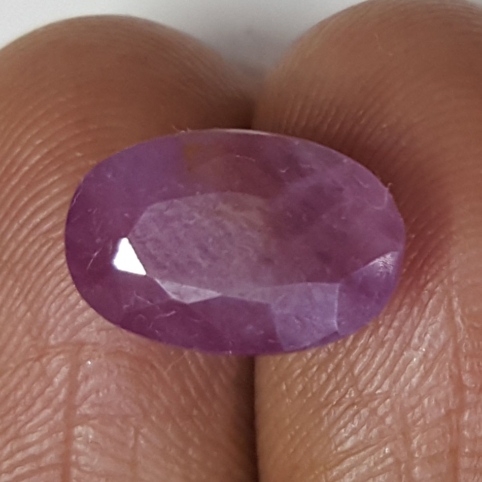 7.83 Ratti Natural New Burma Ruby with Govt Lab Certificate-(3441)