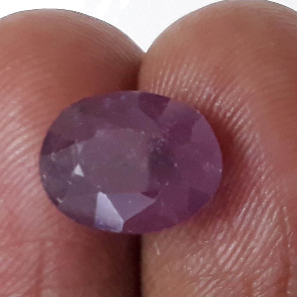 4.46 Ratti Natural New Burma Ruby with Govt Lab Certificate-(3441)