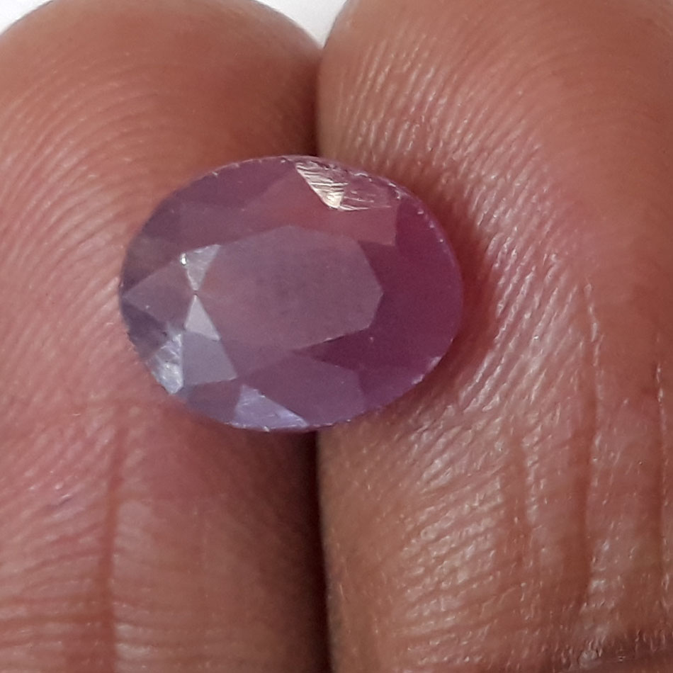 3.86 Ratti Natural New Burma Ruby with Govt Lab Certificate-(3441)