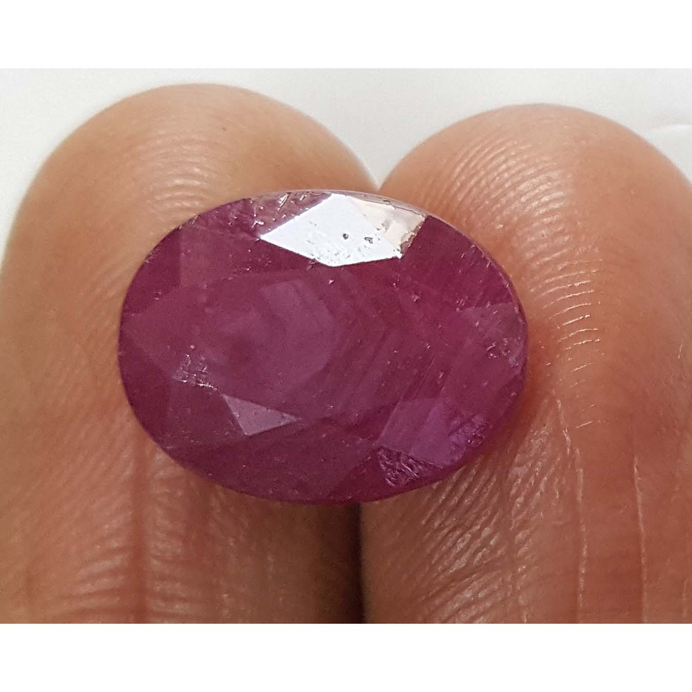 9.49 Ratti Natural New Burma Ruby with Govt Lab Certificate-(3441)