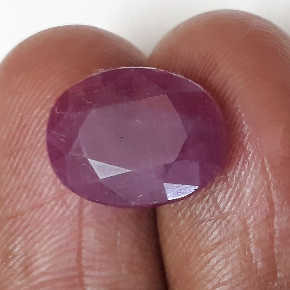 7.88 Ratti Natural New Burma Ruby with Govt Lab Certificate-(3441)