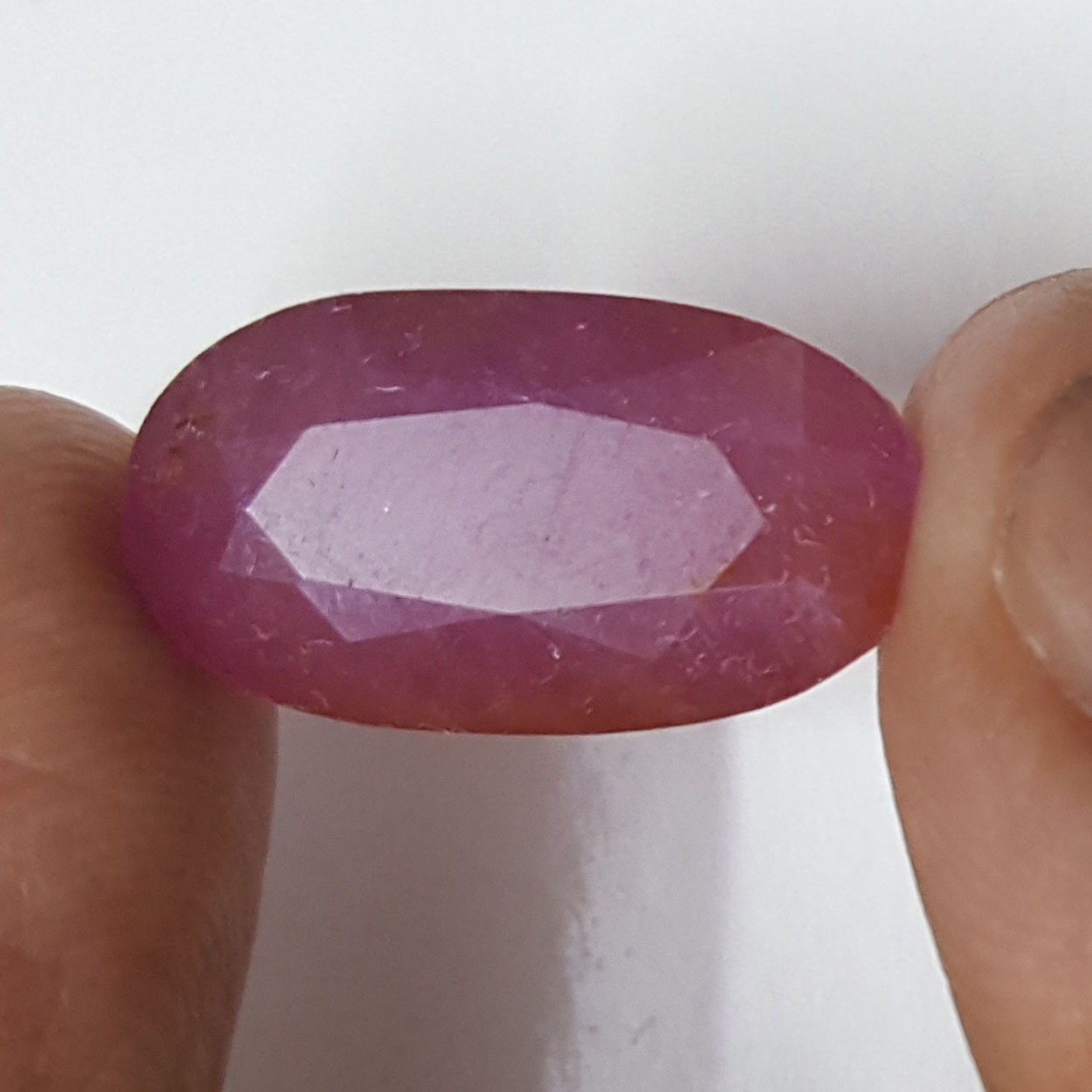 13.56 Ratti Natural New Burma Ruby with Govt Lab Certificate-(3441)
