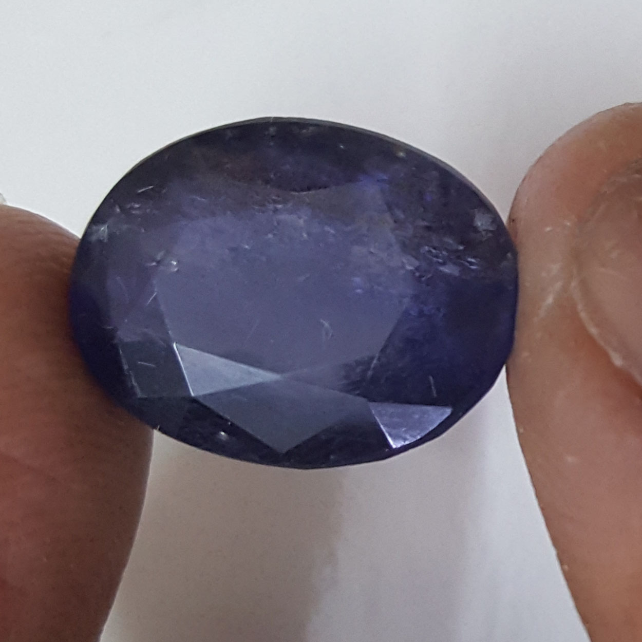 10.76 Ratti Natural Iolite With Govt. Lab Certificate-(610)