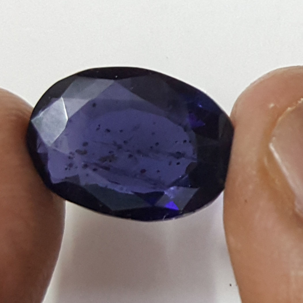 5.93 Ratti Natural Iolite With Govt. Lab Certificate-(1221)