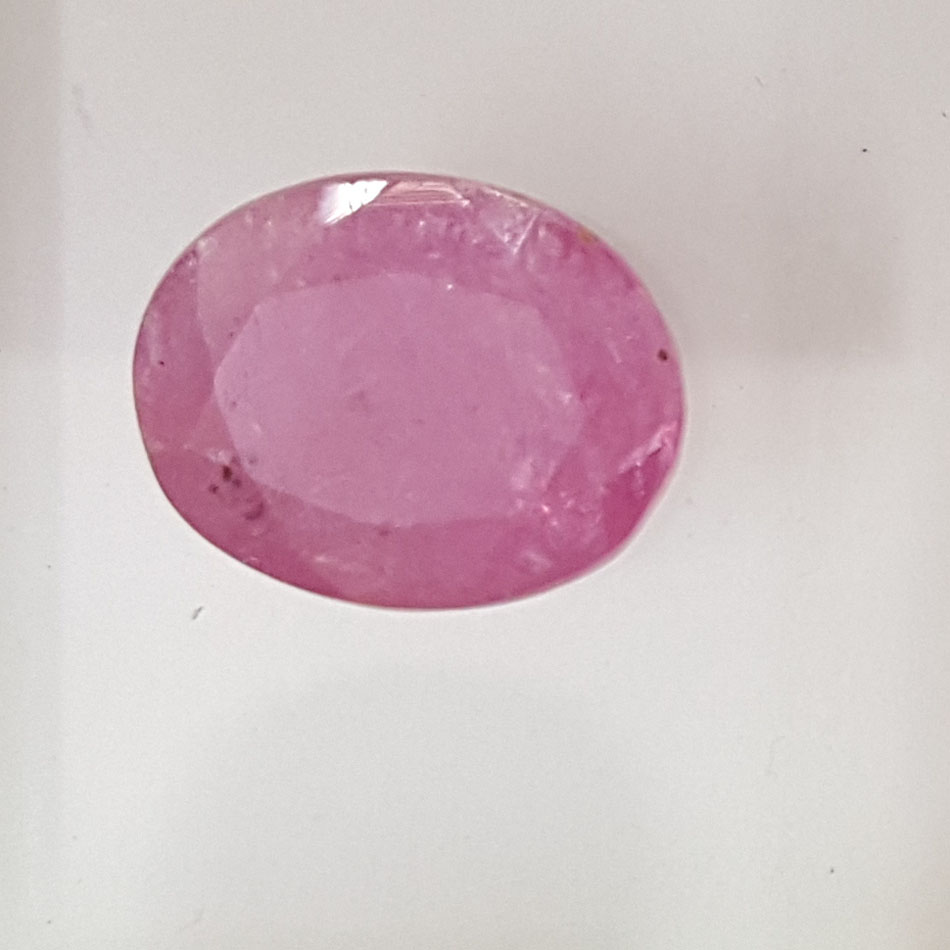 4.14 Ratti Natural Mozambique Ruby with Govt. Lab Certificate-(23310)