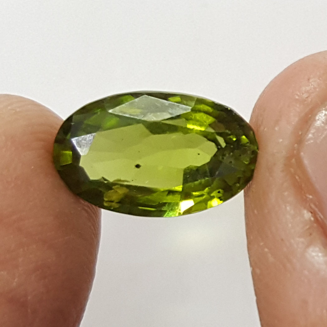 4.80 Ratti Natural Peridot With Govt.Lab Certificate-(4551)