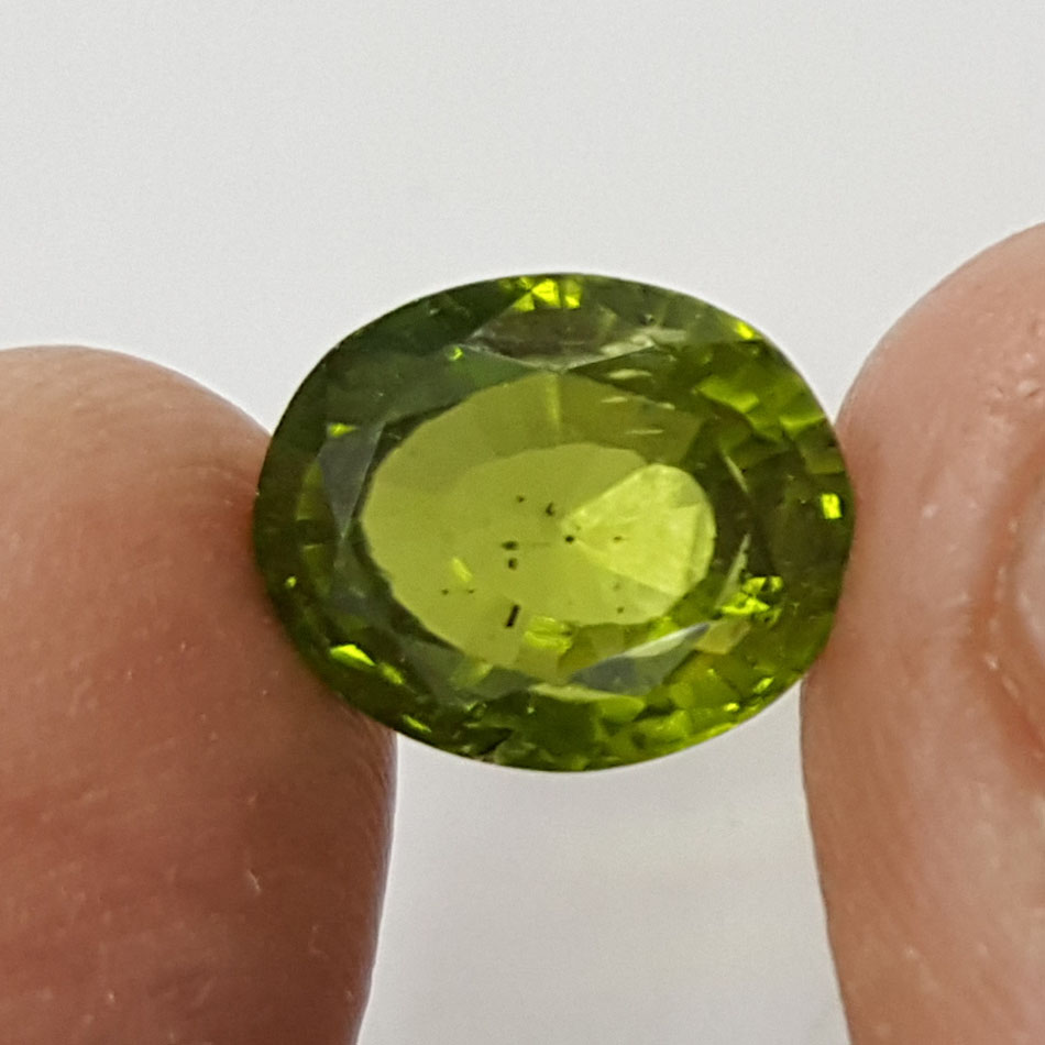 4.52 Ratti Natural Peridot With Govt.Lab Certificate-(4551)