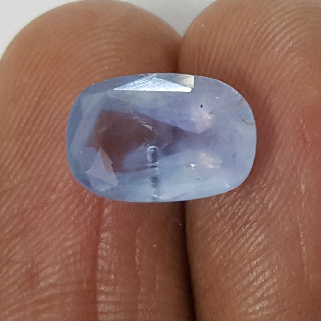 5.29 Ratti Natural Blue Sapphire With Govt Lab Certified-(11000)